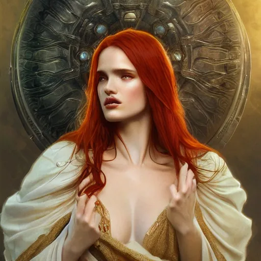 Prompt: ultra realistic illustration, bella thorne as ranni from elden ring, intricate, elegant, highly detailed, digital painting, artstation, concept art, smooth, sharp focus, illustration, art by artgerm and greg rutkowski and alphonse mucha