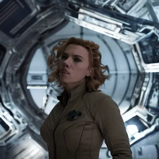 Image similar to a still of Scarlett Johansson in The Expanse (2015)