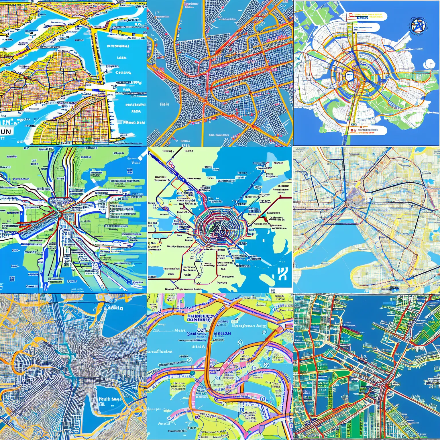 Prompt: map of public transport network, helsinki, finland