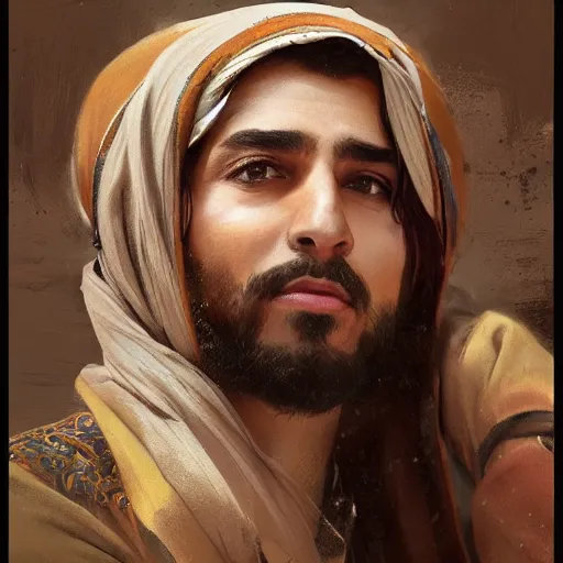 Prompt: portrait of kurdish singer ahmet kaya, highly detailed, digital painting, artstation, concept art, sharp focus, illustration, art by art germ and greg rutkowski and alphonse mucha