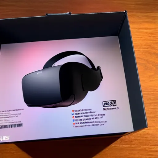 Image similar to next-gen oculus quest packaging