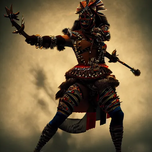 Image similar to harlequin warrior highly detailed, dramatic lighting, ,photorealistic cinematic, 4k