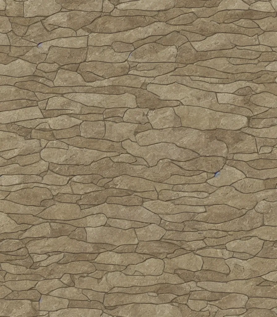 Image similar to texture map of beige stone with horizontal rectilinear engraving cutout