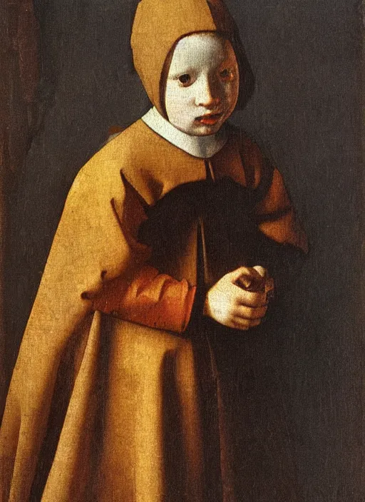 Image similar to children toys, medieval painting by jan van eyck, johannes vermeer, florence