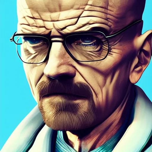 Prompt: Walter White wearing a Batman costume, hyperdetailed, artstation, cgsociety, 8k