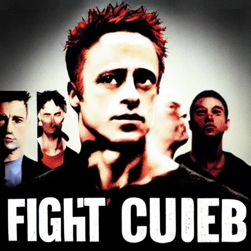 Prompt: “ fight club, hyperrealistic ”