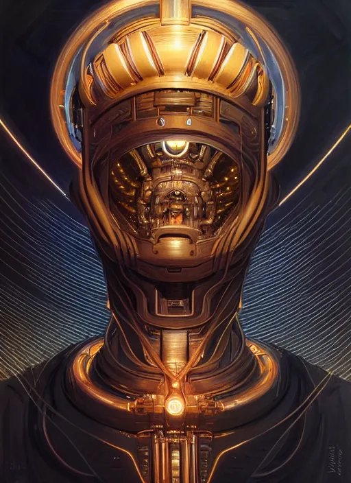 Image similar to Symmetry!! portrait of Galactus, HR Giger!! glowing lights!! sci-fi, intricate, elegant, highly detailed, digital painting, artstation, concept art, smooth, sharp focus, illustration, art by artgerm and greg rutkowski and alphonse mucha