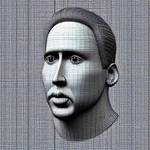 STL file Nicolas Cage in Con Air movie 🎬・Model to download and