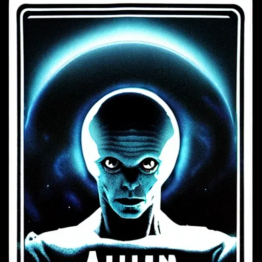 Image similar to alien poster art by imagine effects