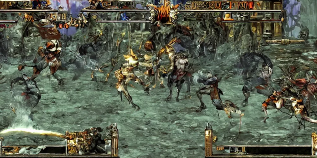 Image similar to elden ring gameplay on playstation 1 ( 1 9 9 5 )