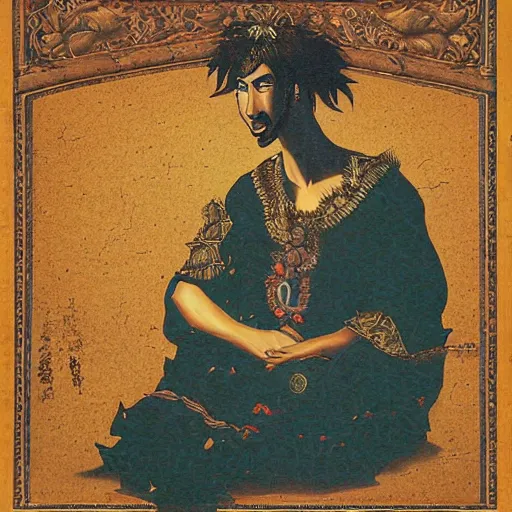 Image similar to portrait of angra mainyu