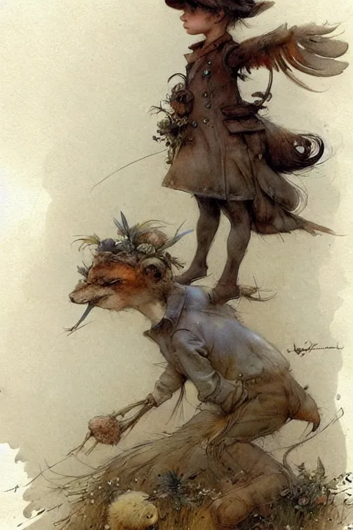 Image similar to ( ( ( ( ( childrens book page borders and page payout and elements. muted colors. ) ) ) ) ) by jean - baptiste monge!!!!!!!!!!!!!!!!!!!!!!!!!!!!!!