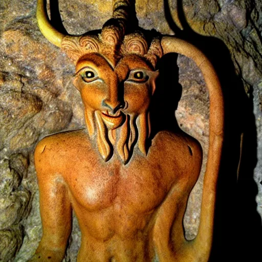 Image similar to horned god, chauvet cave