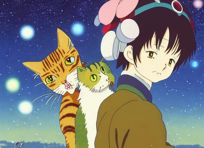 anime, cat and animeedit - image #7870181 on