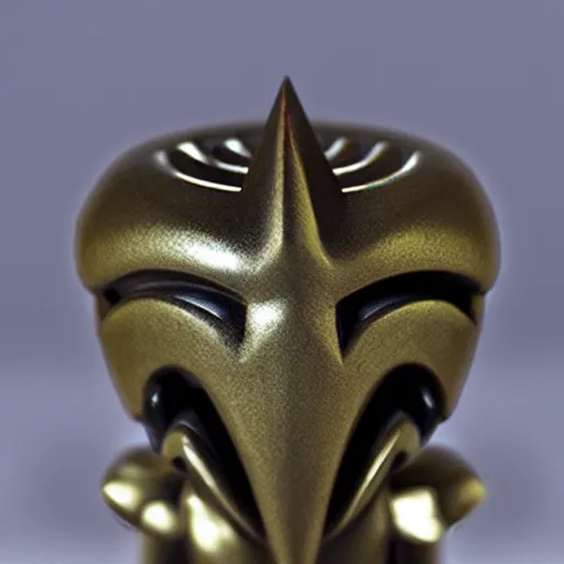 Image similar to Alien head chess piece