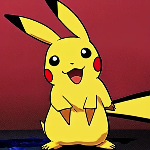 Image similar to Pikachu in The Meta-verse 4K quality super realistic