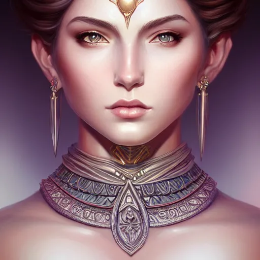 Prompt: perfectly-centered-Portrait of a graceful Goddess, intricate, highly detailed, digital painting, artstation, concept art, smooth, sharp focus, illustration, Unreal Engine 6, 8K, art by artgerm
