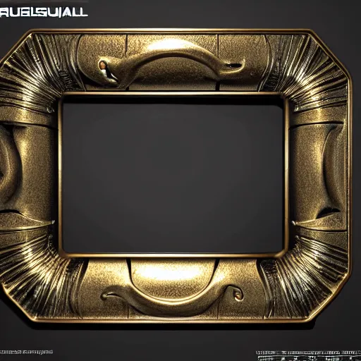 Image similar to surreal liquid metal picture frame, ultra rendered extreme realism and detail, 8 k, highly detailed, realistic, pbr, unreal engine 5, cinematic, cryengine, octane render