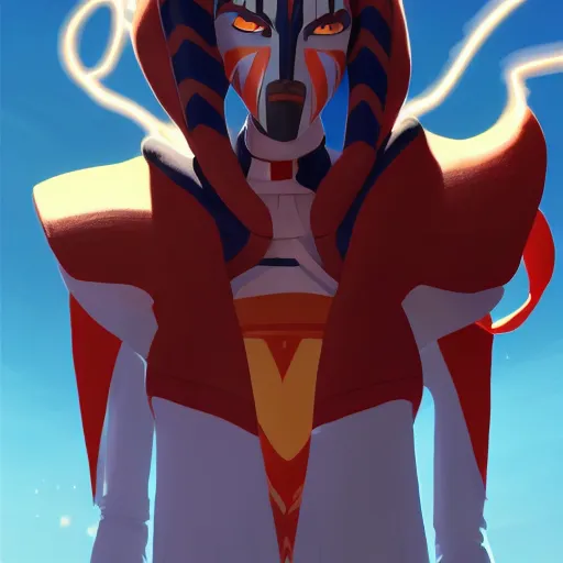 Prompt: ahsoka tano, artstation, elegant, highly detailed, digital painting, concept art, smooth, sharp focus, illustration, art by don bluth and michel ocelot and makoto shinkai and tom whalen and atey ghailan and akihiko yoshida