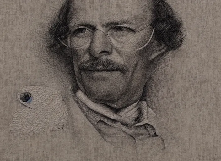 Prompt: a highly detailed cloth portrait of a dentist, james gurney, james jean