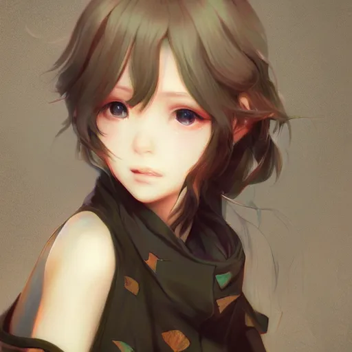 Image similar to detailed beautiful character art on amino by sakimichan patreon, wlop, weibo high quality art on artstation