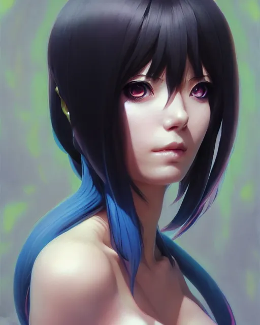 Prompt: portrait Anime avocado cosplay girl cute-fine-face, pretty face, realistic shaded Perfect face, fine details. Anime. realistic shaded lighting by katsuhiro otomo ghost-in-the-shell, magali villeneuve, artgerm, rutkowski Jeremy Lipkin and Giuseppe Dangelico Pino and Michael Garmash and Rob Rey