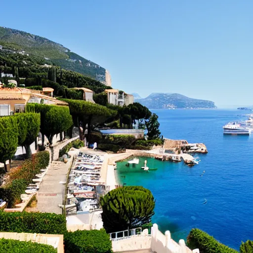 Prompt: Saint-Jean Cap-Ferrat