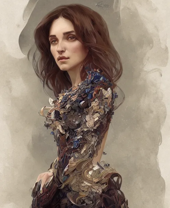 Prompt: portrait of katalin kariko, full body, intricate, elegant, highly detailed, digital painting, artstation, concept art, art by artgerm and greg rutkowski and alphonse mucha