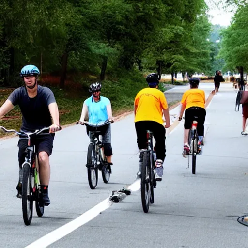 Image similar to bike to work day