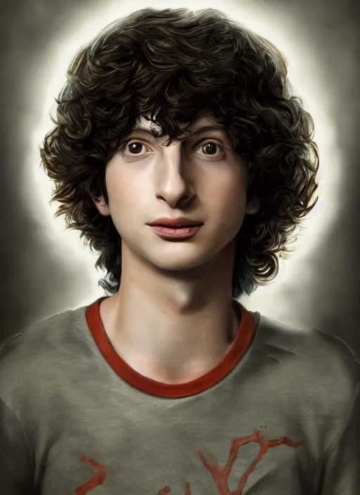 Prompt: portrait, Finn Wolfhard, watercolor, dramatic lighting, cinematic, establishing shot, extremely high detail, foto realistic, cinematic lighting, digital art, vector, by Yoshitaka Amano, Ruan Jia, Kentaro Miura, Artgerm, post processed, concept art, artstation, matte painting, style by eddie mendoza, raphael lacoste, alex ross