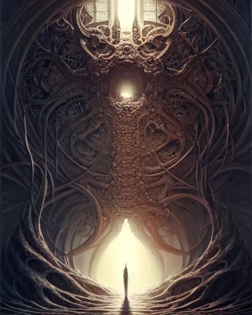 Prompt: The last enemy that shall be destroyed is death, full body image, artwork by artgerm, Luminism, Behance HD, D&D, extraordinary phenomenon, fantasy, intricately detailed, elegant, digital painting, smooth, sharp focus, art by Greg Rutkowski, art by Ruth Asawa, art by Tim Burton, art by Ted Nasmith, art by H.R. Giger