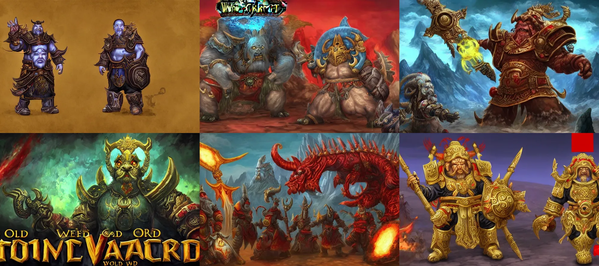 Prompt: xi jinping as old god in world of warcraft