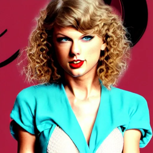 Prompt: taylor swift in the tv show seinfeld, 1 9 9 0's, glamor shot, extreme quality