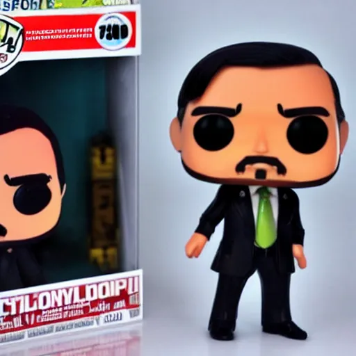 Prompt: Jair Bolsonaro Funko Pop