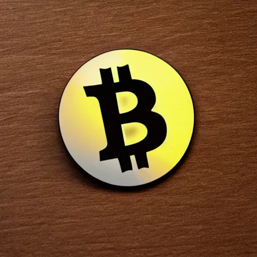 Prompt: smiling, happy bitcoin logo, sticker