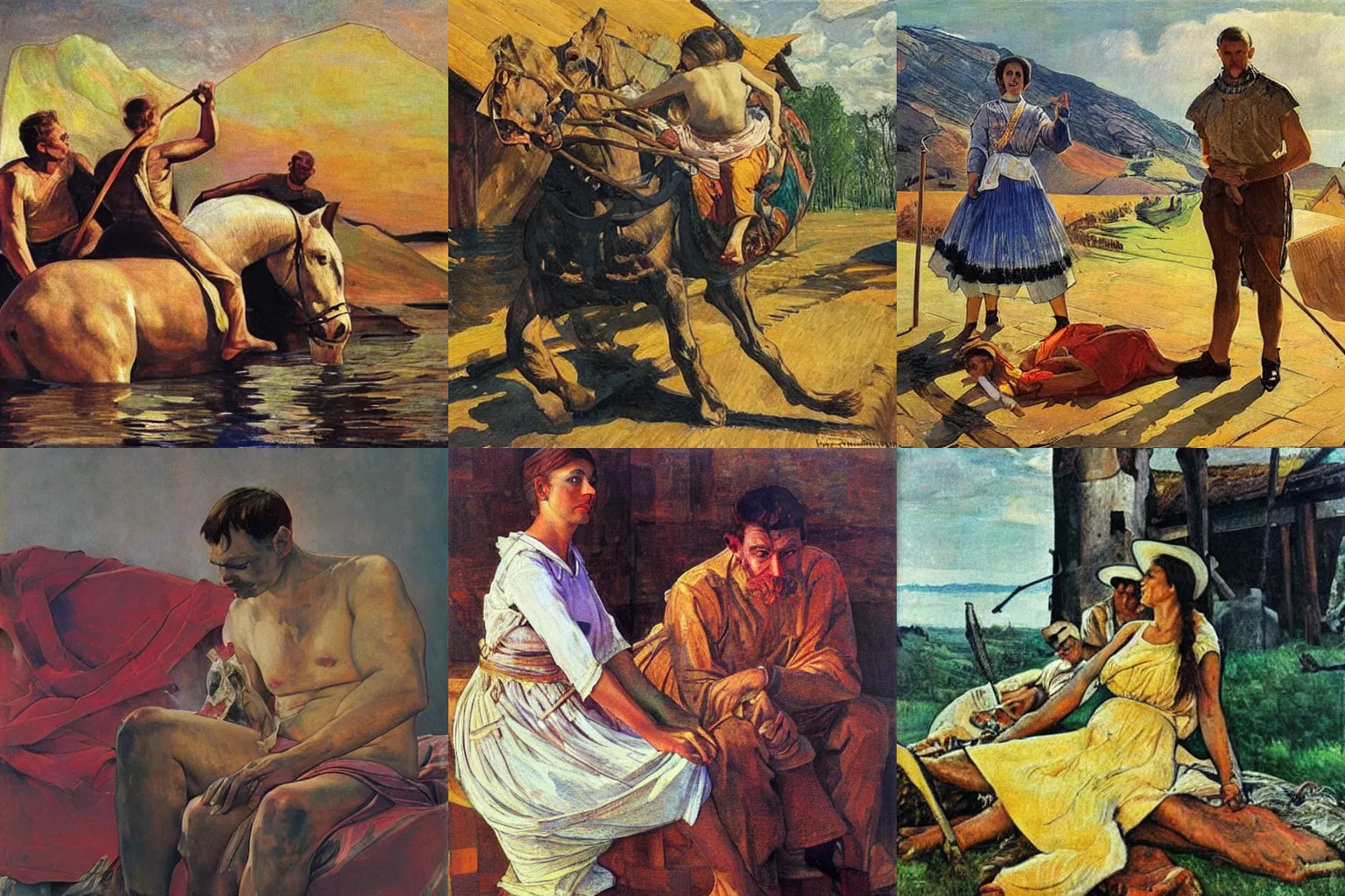 Prompt: art by Malczewski