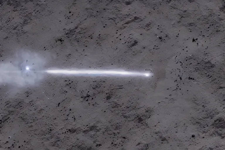 Image similar to vfx movie closeup spacex jedi by emmanuel lubezki