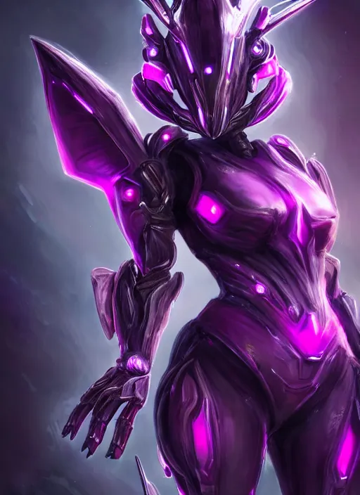 Prompt: cinematic goddess closeshot, cosmic size beautiful stunning hot giant robot mecha female dragon, sharp cyborg dragon head, metal ears, led purple eyes, smooth fuschia skin, smooth silver armor, in space, epic proportions, macro, epic size, epic scale, furry art, dragon art, giantess art, warframe fanart, furaffinity, octane