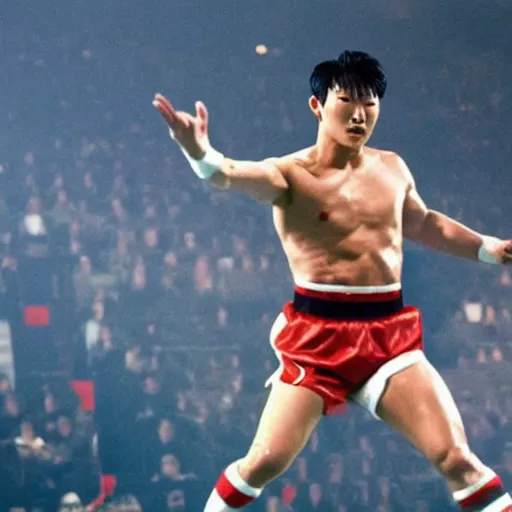 movie still of son heung-min son as ivan drago in | Stable Diffusion ...