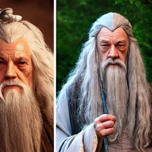 Image similar to gandalf as a woman, a female gandalf