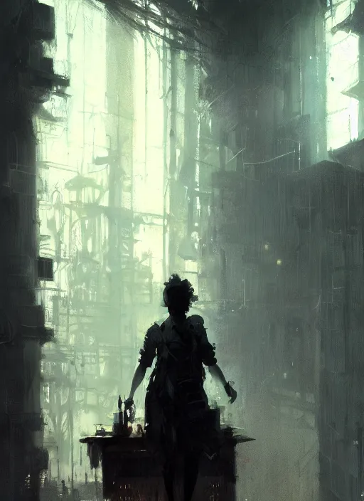 Image similar to movie character and sidekick, animsted, beautiful face, rule of thirds, intricate outfit, spotlight, by greg rutkowski, by jeremy mann, digital painting