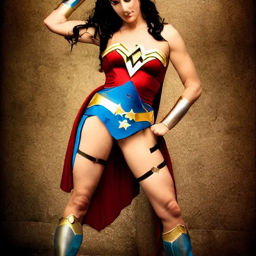 Image similar to wonderwoman by peter kemp