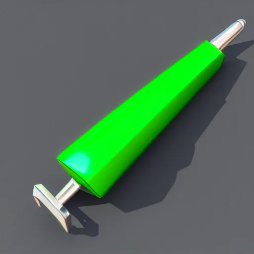 Image similar to a 3d game object of the metal key with large green diamond, icon, vray 4k, on the white background, rpg game inventory item