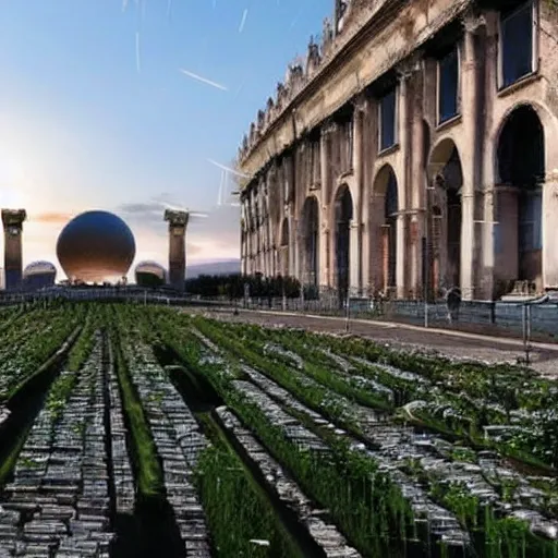 Prompt: title : let's admit it : italy has become a solarpunk heaven. bbc news, 2 0 3 8. subtitle : renzi's government enthusiastic use of agi has led the nation to what many consider to be utopia.