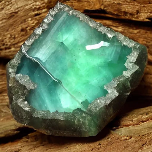 Image similar to green fluorite geode