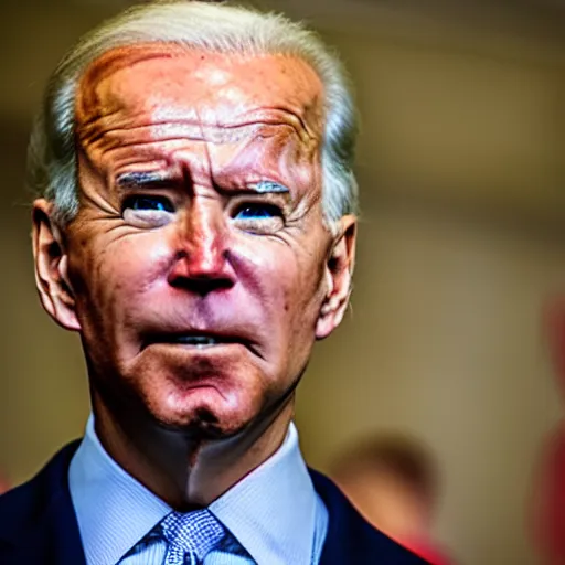 Image similar to Laser Beam Eyes Joe Biden