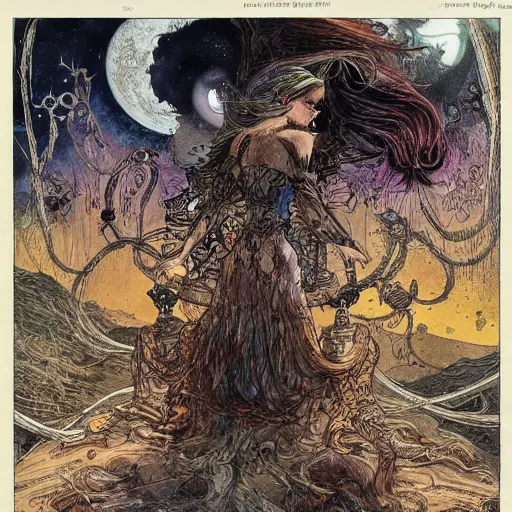 Image similar to A new dawn from the darkness, mental health, psychology :: Concept Art, Highly Detailed, intricate :: a masterpiece by M.W. Kaluta