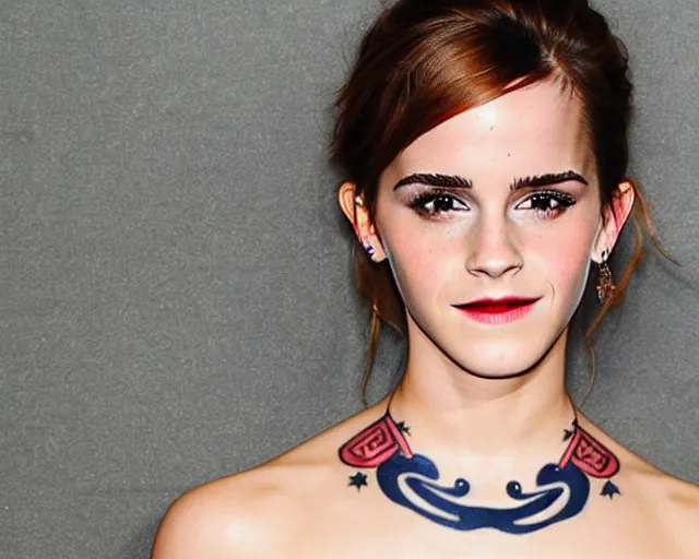 Emma Watson Reacts to Typo on Her Fake Tattoo at Oscars Party: Photo  4046193 | 2018 Oscars Parties, Emma Watson, Time's Up Photos | Just Jared:  Entertainment News