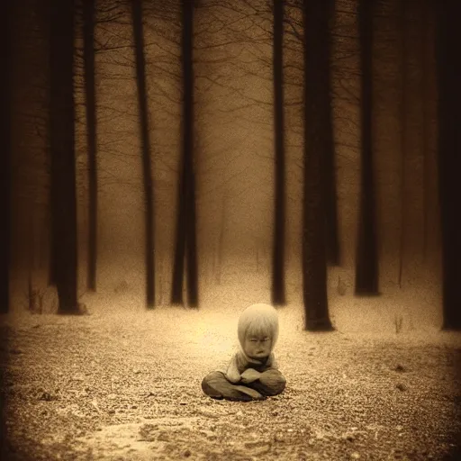 Prompt: young ghost boy, by mikko lagerstedt, by chris friel