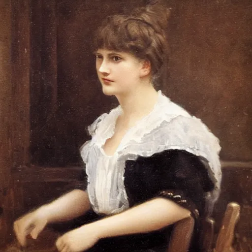Image similar to photo of young woman by henriette ronner - knip